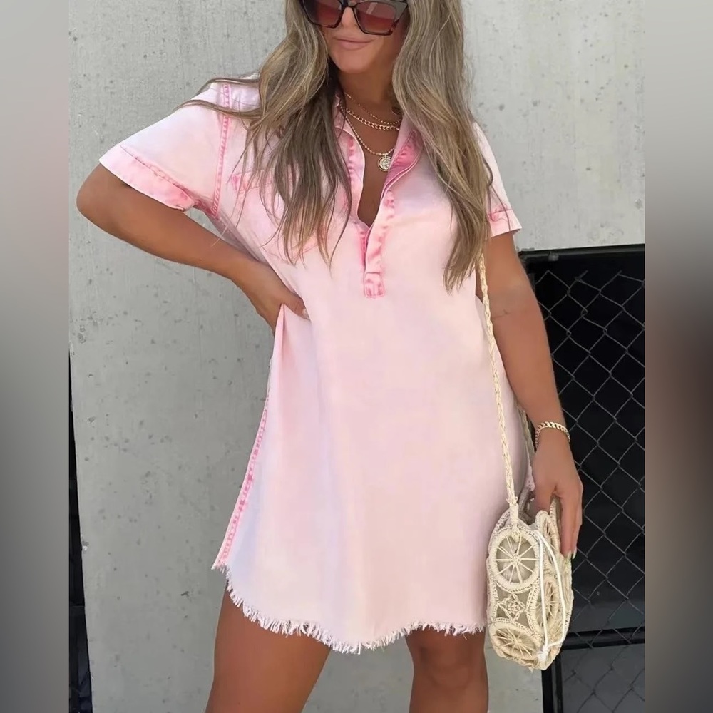 Pink dress size M